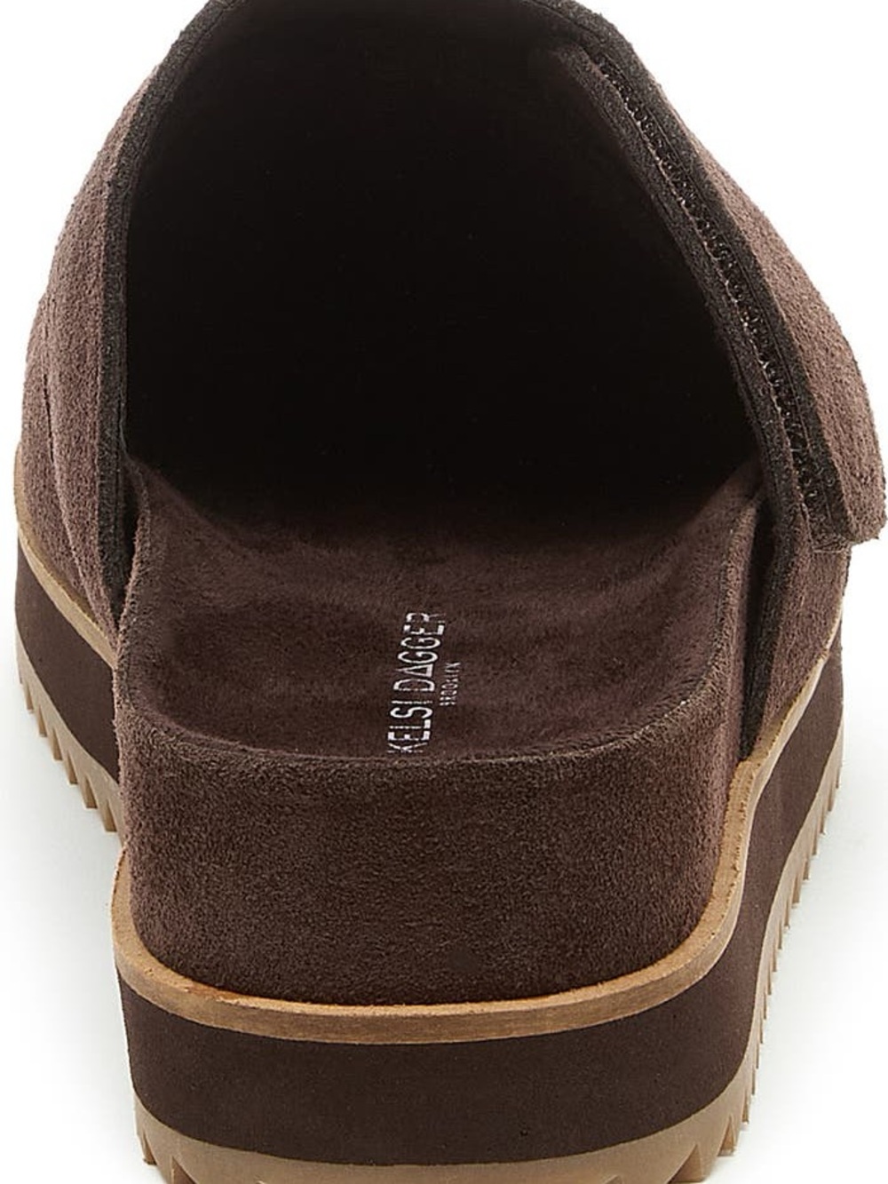 KELSI DAGGER BROOKLYN FIG PLATFORM MULES IN CACAO 7.5 - Picture 6 of 12